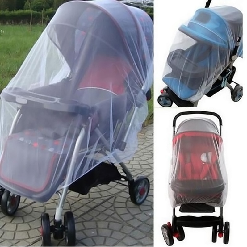 Baby Stroller Pushchair Mosquito Insect Shield Net Safe Infants Protection Mesh Stroller Accessories Mosquito Net 150cm